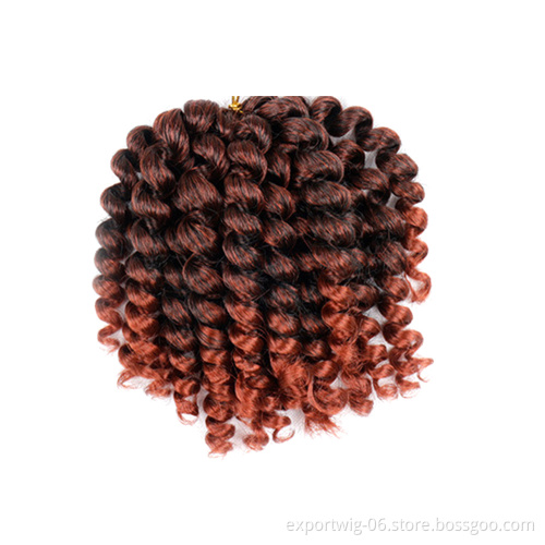 High Quality Good Soft Crochet Wholesale Curling Wave Wand Curl Crochet hair Wand Curling Wand Curl Braiding hair Synthetic